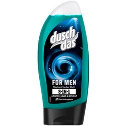 duschdas FOR MEN 3-IN-1 Duschgel & Shampoo 225 ml