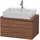 Duravit L-Cube 72x47,7cm, Nussb dkl., f Kons, 1 Auszug