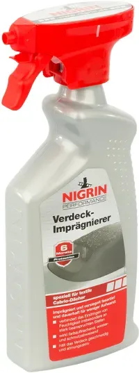NIGRIN Verdeck-/Textilimprägnierung 74183 0.5l