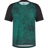 Shimano FORESTA Short Sleeve Jersey, Metallic Green«, M