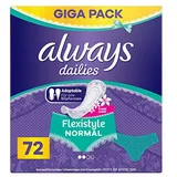 always Slip-Einlage Always Dailies 72 Slipeinlagen Flexistyle Fresh Normal Giga Pack mit d