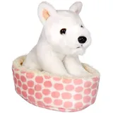 Die Spiegelburg Terrier Nick im Korb - Lustige Tierparade