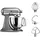 KitchenAid Artisan 5KSM125 kontur silber