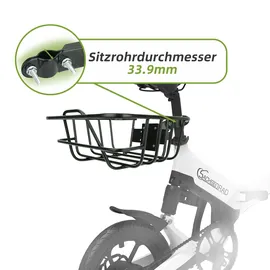 Sachsenrad Fahrradkorb Pro schwarz