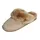 Hollert German Leather Fashion Pantoffeln Beige 37