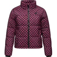 Ragwear Damen, Steppjacke warme Winterjacke wasserdicht kurz mit Hahnentritt