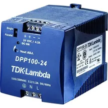 TDK-Lambda DPP100-24 Hutschienen-Netzteil (DIN-Rail) 24 V/DC 4.2A 100W Anzahl Ausgänge:1 x Inhalt 1St.