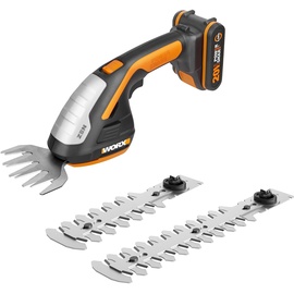 Worx WG801E.5 Akku-Grasschere 5,2 V Lithium-Ion (Li-Ion) Schwarz, Orange, Silber