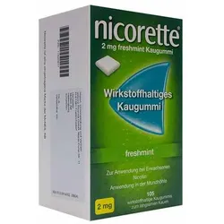 nicorette® 2 mg freshmint Kaugummi