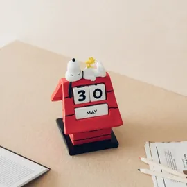 Grupo Erik Ewiger Kalender Snoopy Hundehütte 3D Rot