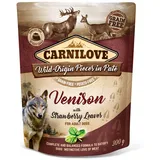 CARNILOVE Paté Venison & Strawberry Leaves 300 g