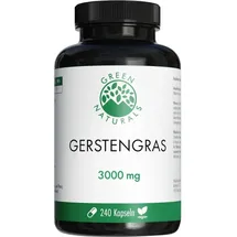GREEN NATURALS Gerstengras 3000 mg vegan