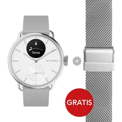 Withings Scanwatch 2 - 38mm + Gratis Withings Milanesearmband