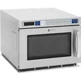 Royal Catering Gastro-Mikrowelle Mikrowellenherd Mikrowelle Edelstahl Timer 3000 W 17 L -