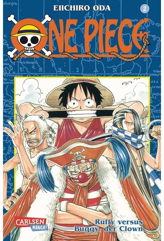 Ruffy Versus Buggy, Der Clown / One Piece Bd.2 - Eiichiro Oda, Kartoniert (TB)
