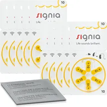 Signia Hörgerätebatterie PR70 10 100 mAh 6 St.