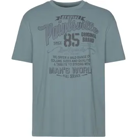 MAN'S WORLD T-Shirt blau/grau L
