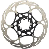 Formula 2-pieces 6b Bremsscheibe - Silver / Black - 160 mm