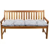 Gutekissen® Bankauflage Stuhlkissen Hollywoodschaukel Garten LS (160x60, Platin)