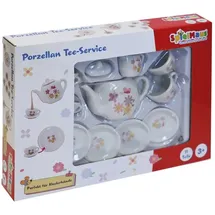 Vedes Spiel-Kochgeschirr SpielMaus Küche Tee-Service aus Porzellan, 11-teilig