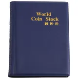 Münzalbum Bücher, 10 Page 120 Taschen World Coin Stock Album Buchetui Münzhal...