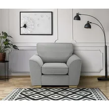 Home Affaire Sessel HOME AFFAIRE "Savoy Cocktailsessel", grau (hellgrau), B:109cm H:95cm T:107cm, Struktur weich (100% Polyester);Struktur fein (100% Polyester), Sessel, Sessel, gemütlicher Sessel, in 2 Bezugsqualitäten