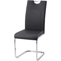 Hti-Living Schwingstuhl KellyC Kunstleder schwarz