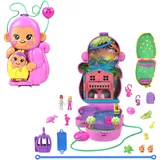 Mattel Polly Pocket Affenmama und Baby