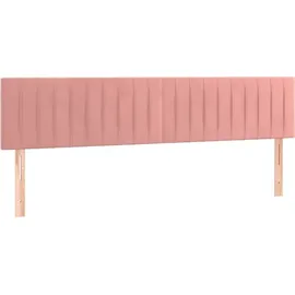 vidaXL Boxspringbett 180 x 200 cm Rosa