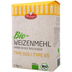 Küchenmeister Bio Weizenmehl T 550 10 x 1kg (10 kg)