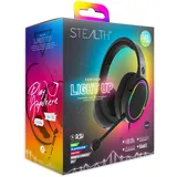 STEALTH Gaming STEALTH Panther LED Premium Gaming Headset - Kompatibel mit Xbox, PS4/PS5, Switch, PC