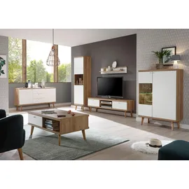 Home Affaire Wohnwand Merle, (Set, 4-St) braun