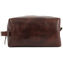 Buckle & Seam Kulturbeutel Everest brown blue