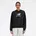 Kapuzensweatshirt Hoodie Schwarz XS