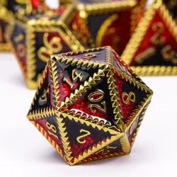 Drakescale Serie - Red & Black & Gold