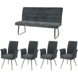 MCW Esszimmer-Set Blau 5er-Set