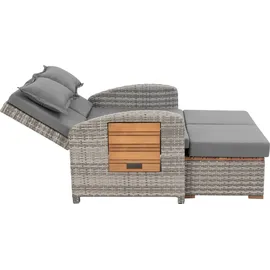 Greemotion Bahia Tobago Rattan-Lounge grau