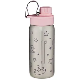 ergobag Edelstahl Trinkflasche Rosa 0,5 l