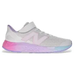 New Balance für Mädchen. PAARIV4 Turnschuhe Fresh Foam Arishi V4 weiß (30), Wohnung, Schnürsenkel, Klettverschluss, Lässig, Sportlich, Laufe