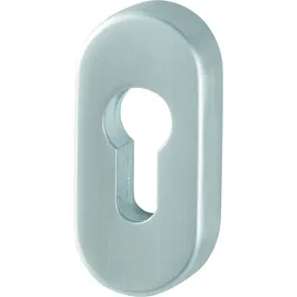 HOPPE Schiebe-Schlüsselrosette E55S-SR Edelstahl Weiß