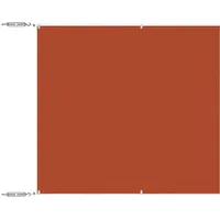 VidaXL Senkrechtmarkise Terrakotta 140x600 cm Oxford-Gewebe