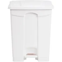 Jantex Küchenpedaleimer Weiß 65L