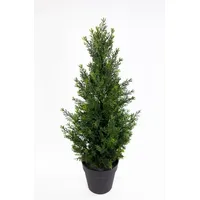 Seidenblumen Roß Zeder/Konifere Natura 60cm LA künstliche Pflanzen Baum