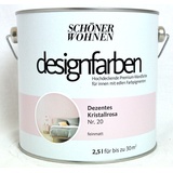 Designfarbe Dezentes Kristallrosa Nr. 20  2,5 l