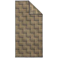 Dyckhoff Duschtuch BASKET, 70 x 140 cm - Goldgelb