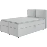 s-style möbel Uma 140 x 200 cm H3 Silber