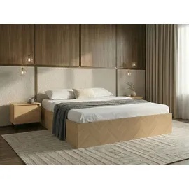 Beliani Etel 180 x 200 cm Braun
