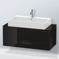 Duravit L-Cube Waschtischunterschrank, 2 Auszüge, LC580904040,