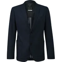 s.Oliver s.O PURE Sakko aus elastischem Leinenmix - blau - 94