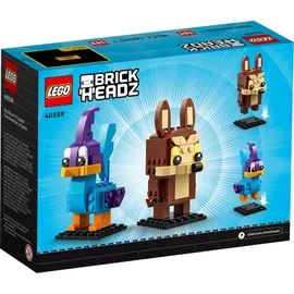 LEGO BrickHeadz Looney Tunes Road Runner &  Wile E. Coyote 40559